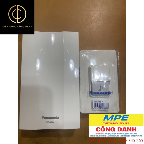 Bộ chuông điện Panasonic (chuông cửa, nút nhấn)