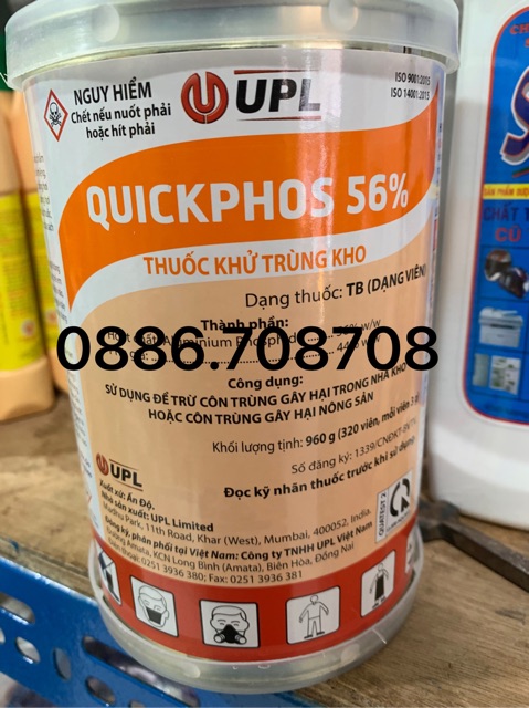 Thuốc Diệt Mối Mọt Trong Kho Lúa Gạo 1 Ống