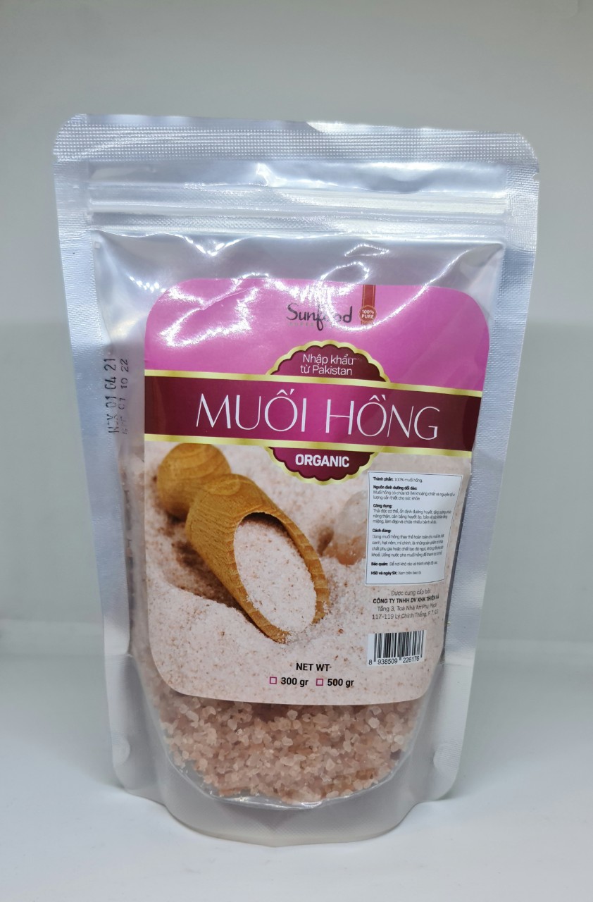 Muối Hồng Organic 500g