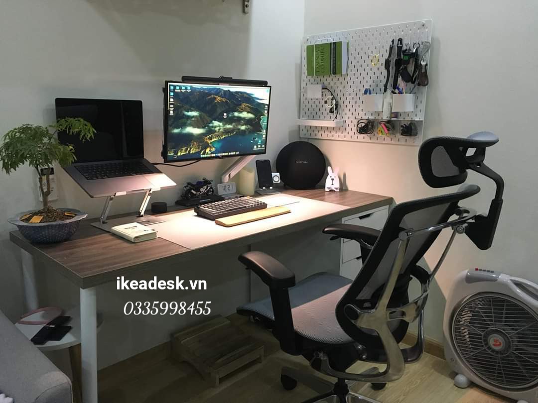 Bàn làm việc Ikea 1 hộc tủ