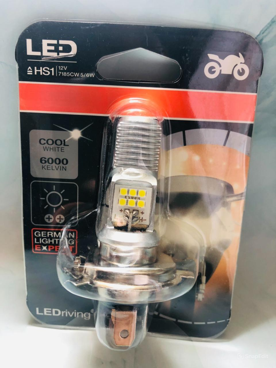 ĐÈN PHA LED OSSRAM CHÂN H4 M5 CHO XE MÁY XE ĐẠP ĐIỆN