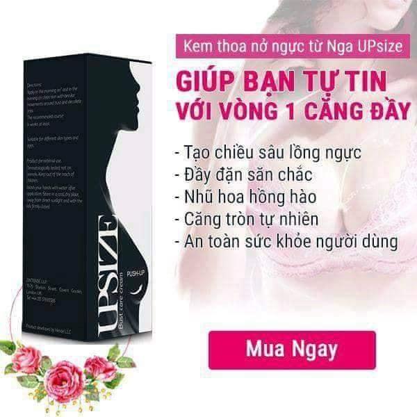 Kem nở ngực Upsize Nga tuýp 50ml