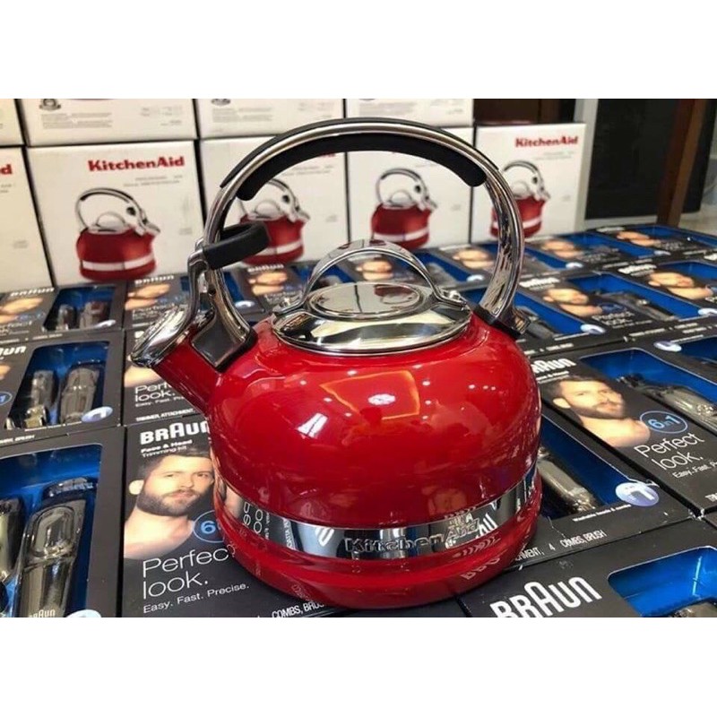Ấm đun nước huýt sáo Kitchen Aid