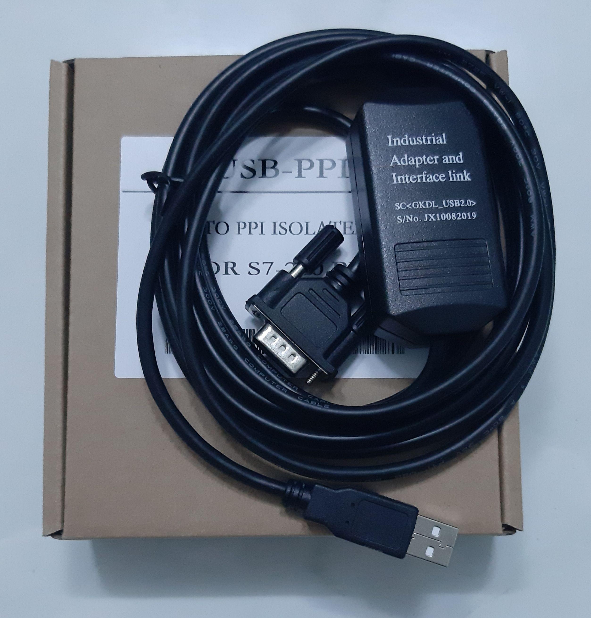 [HCM]cáp lập trình PLC siemen S7-200 USB-PPI