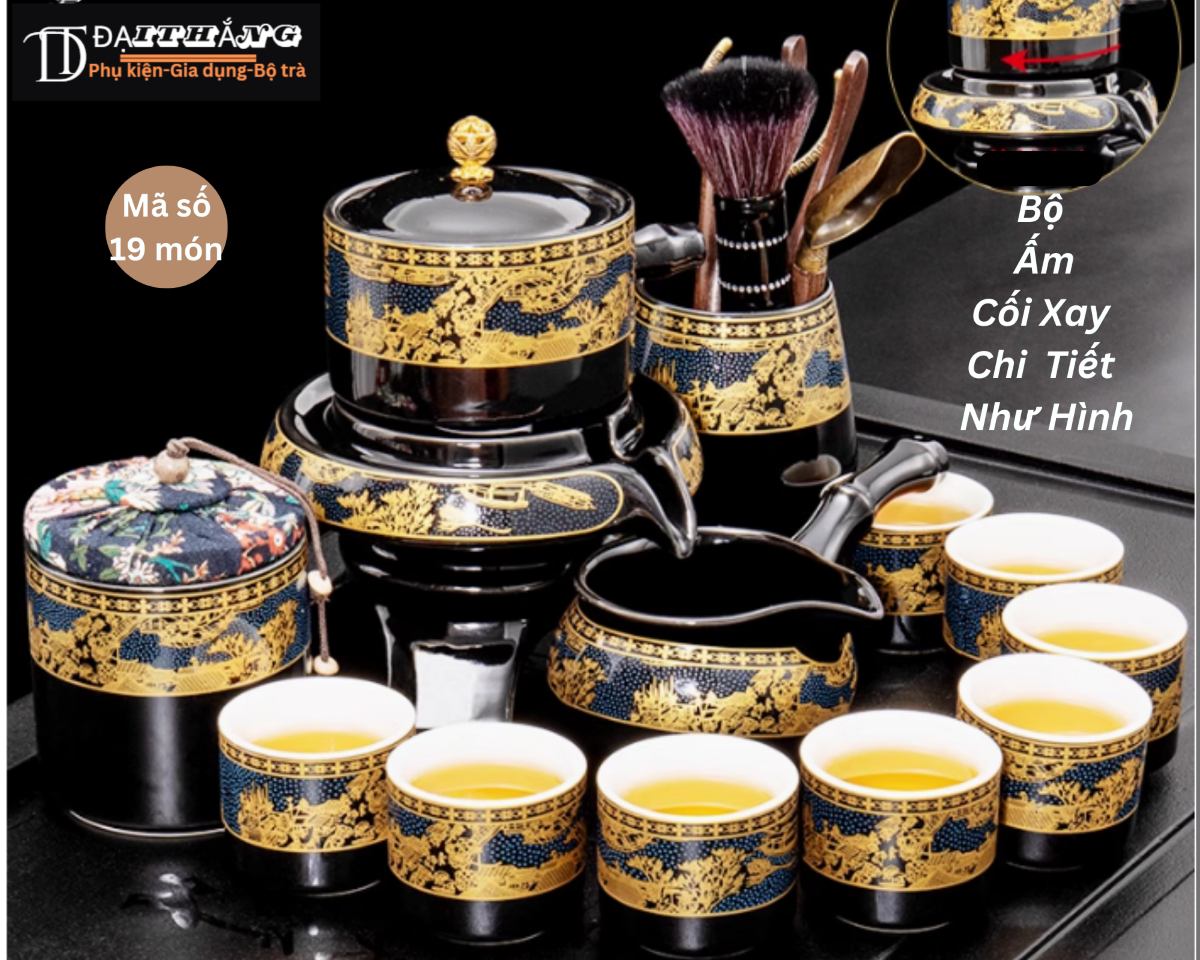 High Quality Tea Pot and Grinder Set