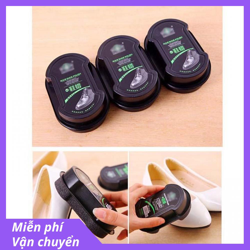 Hộp Xi Bọt biển đánh giày Shoe Polish siêu bóng – xi đánh giày bóng – xi bóng