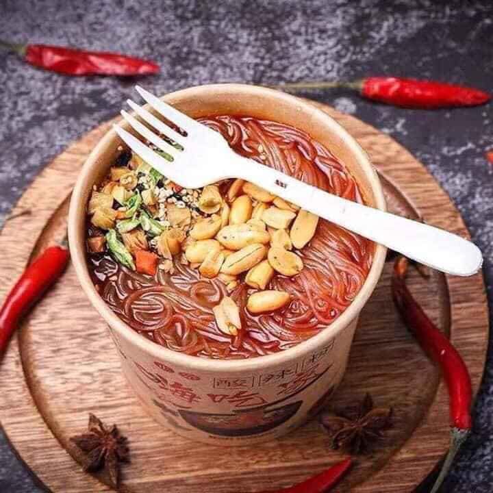 Mì gà siêu cay cấp độ 7 - mỳ trộn gà cay trung quốc 7 cấp độ - taiwan foods