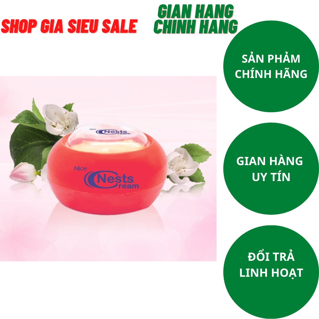 Kem ngăn ngừa nám nice nests 8g