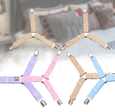 Bộ 4 kẹp ga giường drap chống xê dịch