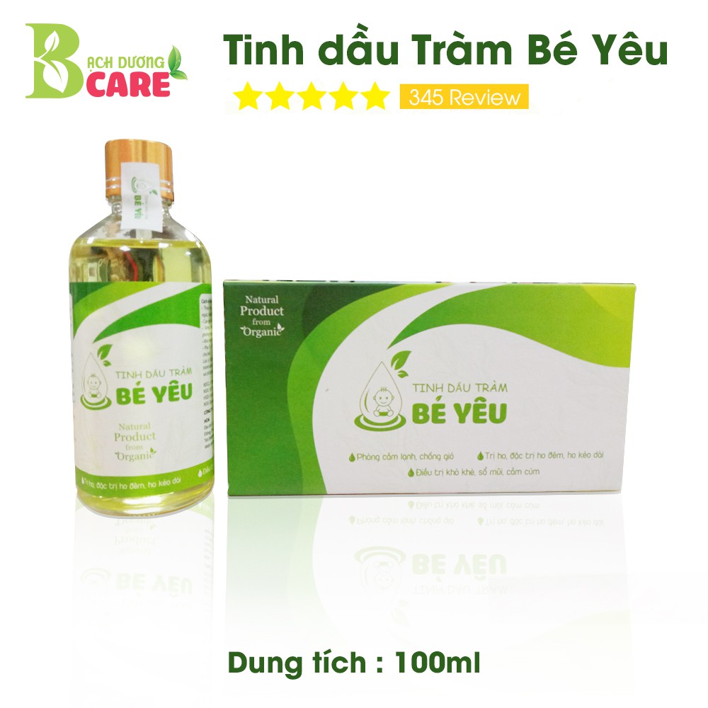 Tinh dầu Tràm Bé Yêu  100ml