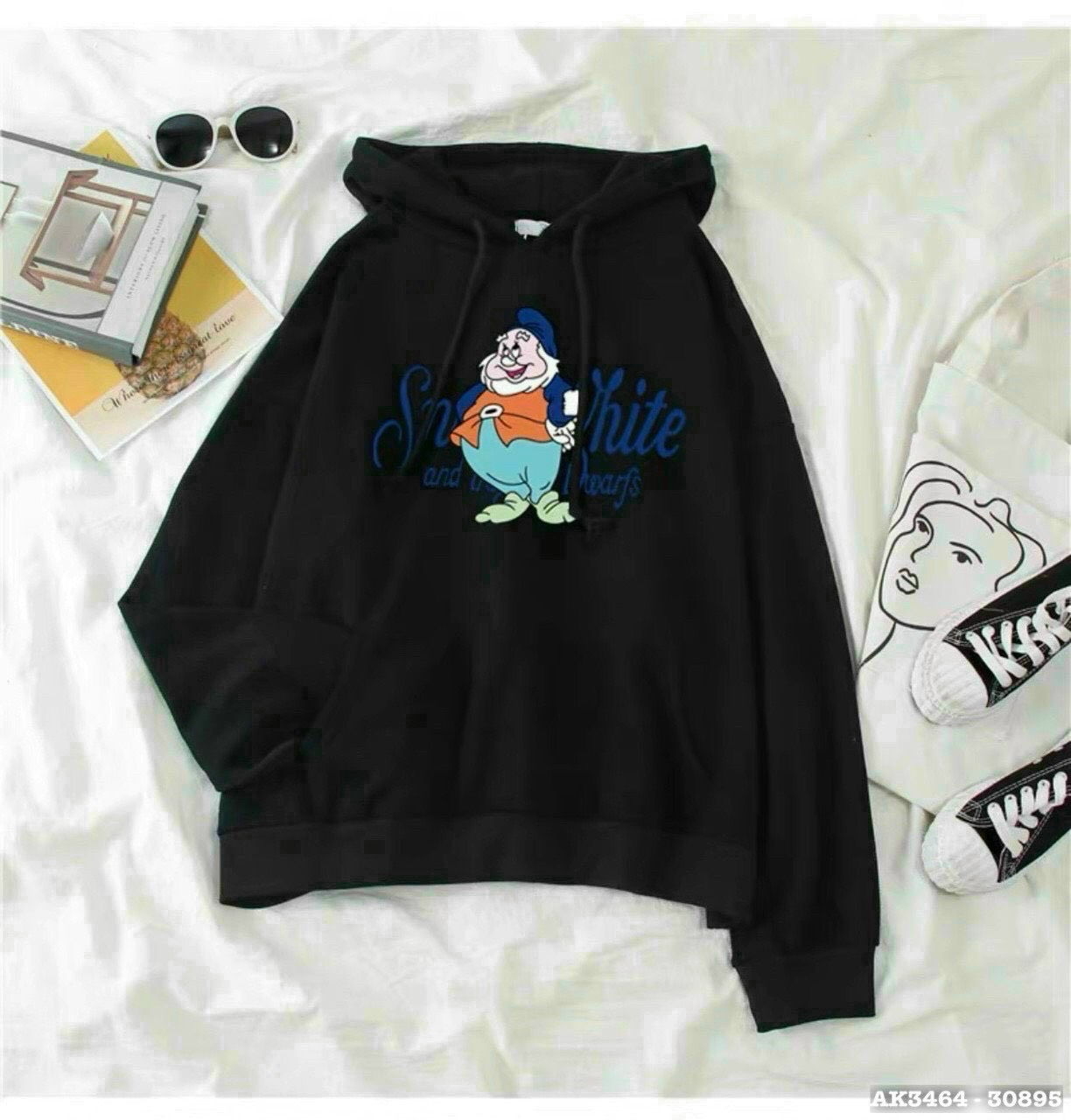 Áo hoodie nam nữ logo ông già basic tp140