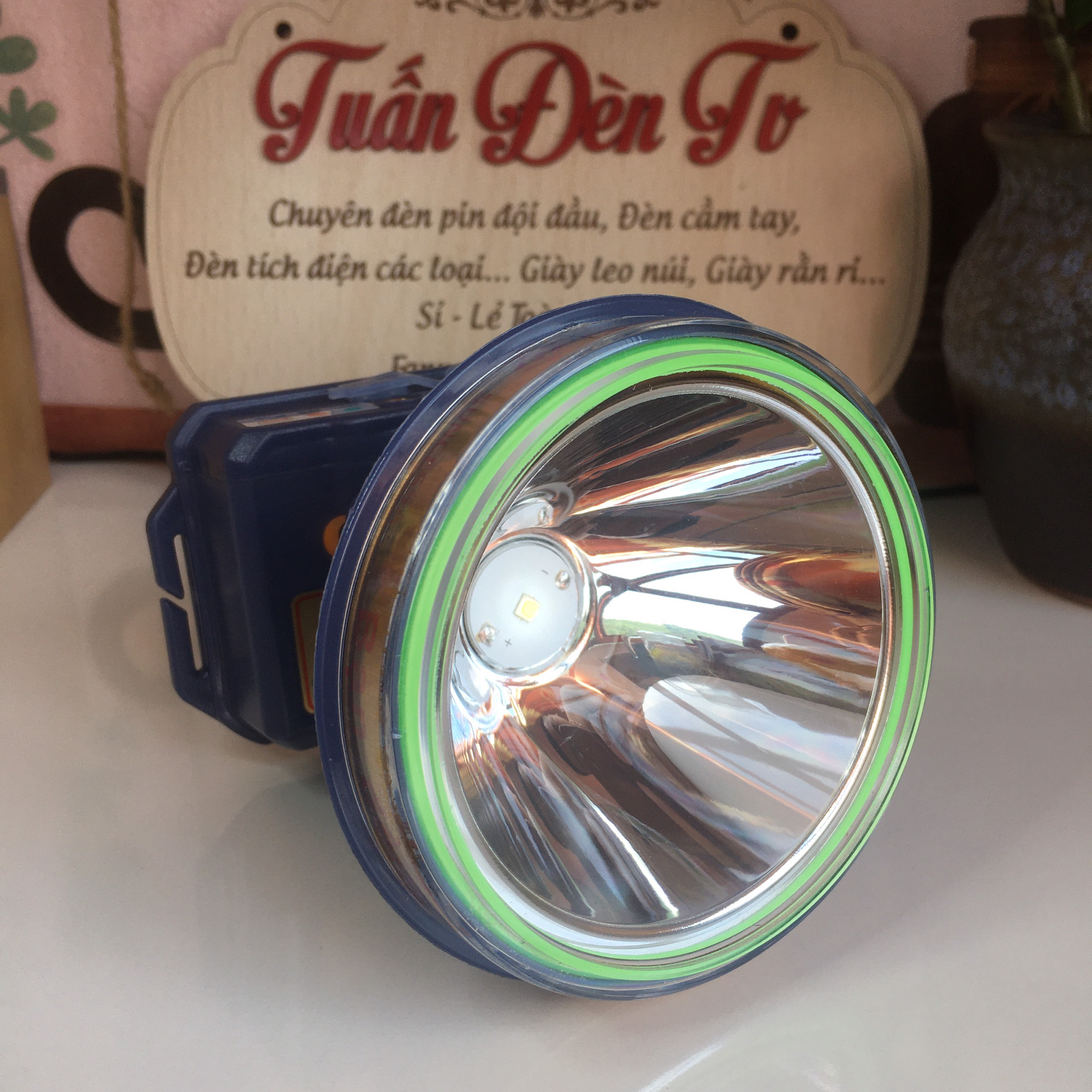 Đèn Đội Đầu Siêu Sáng 50W K33 Dành Cho Thợ Lặn