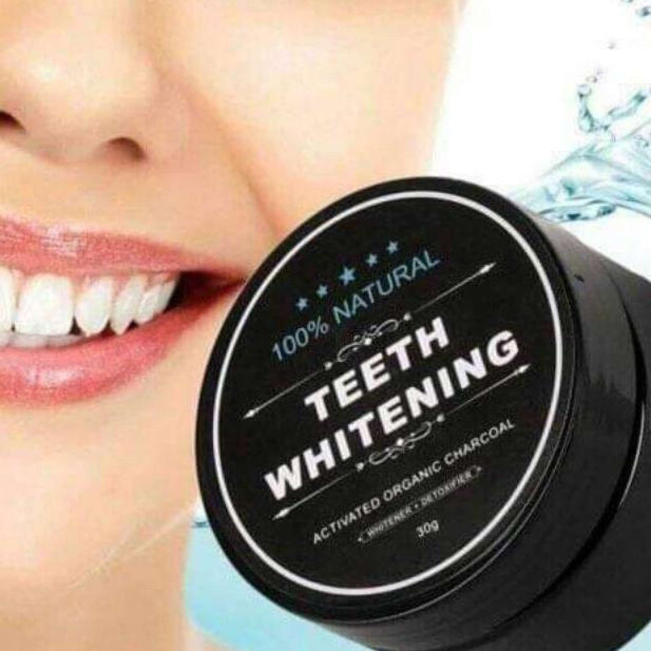 [HCM]Kem Đánh Trắng Răng Than Hoạt Tính TEETH WHITENING (100% thành phần tự nhiên)