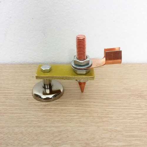 Dụng Cụ Kẹp Mass Dạng 1 Chân Nam Châm Cho Máy Hàn