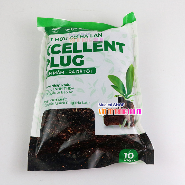 Mút hữu cơ hà lan xcellent plug ươm, kích rễ