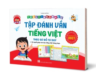 Sách - Tập đánh vần Tiếng Việt theo sơ đồ tư duy phiên bản mới 2021 thumbnail