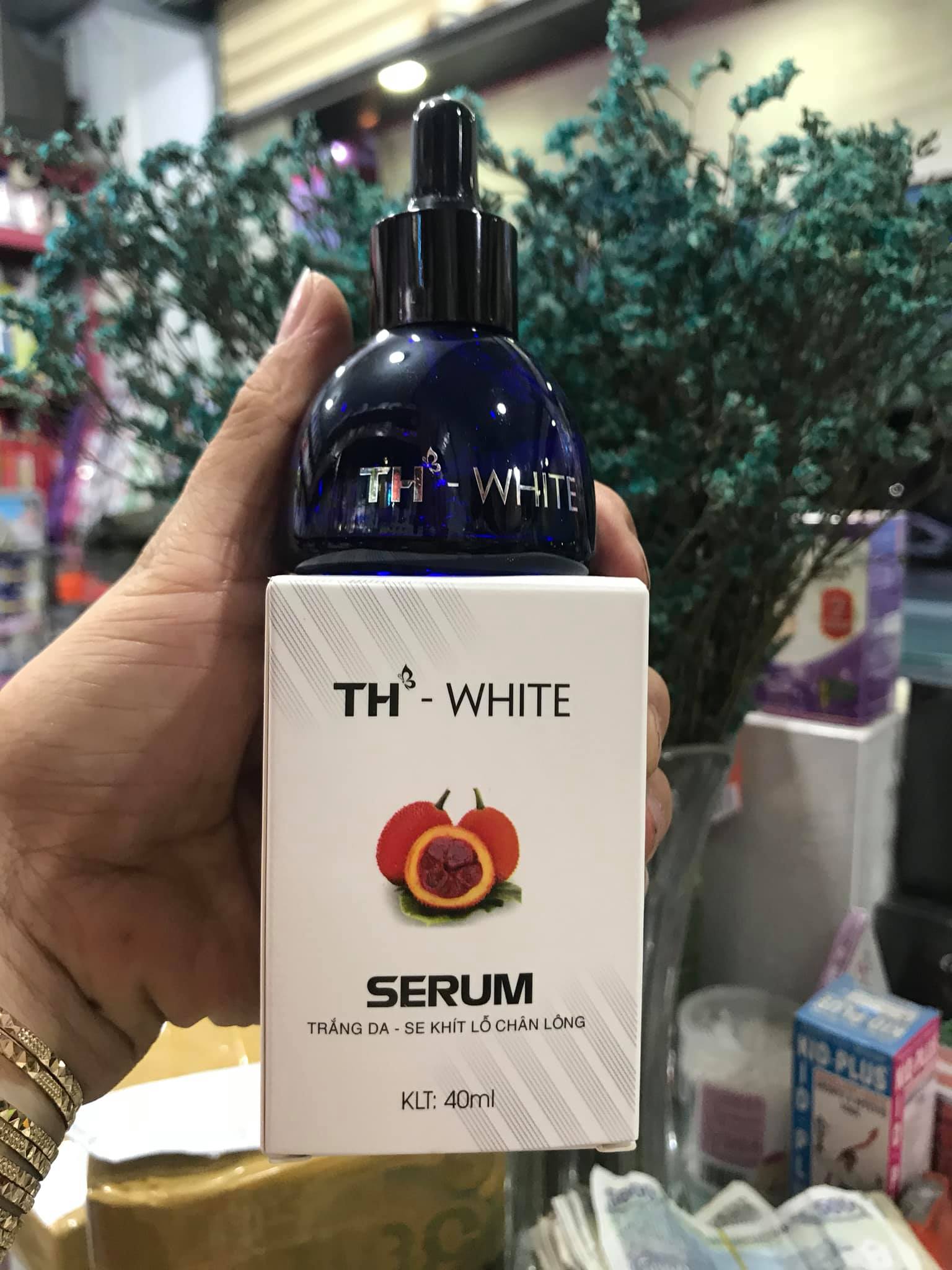 Serum trắng da - se khít lỗ chân lông TH-White 40ml
