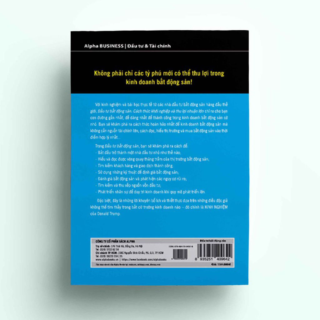 Sách Đầu Tư Bất Động Sản (Tái Bản 2018) + Tặng Bookmark