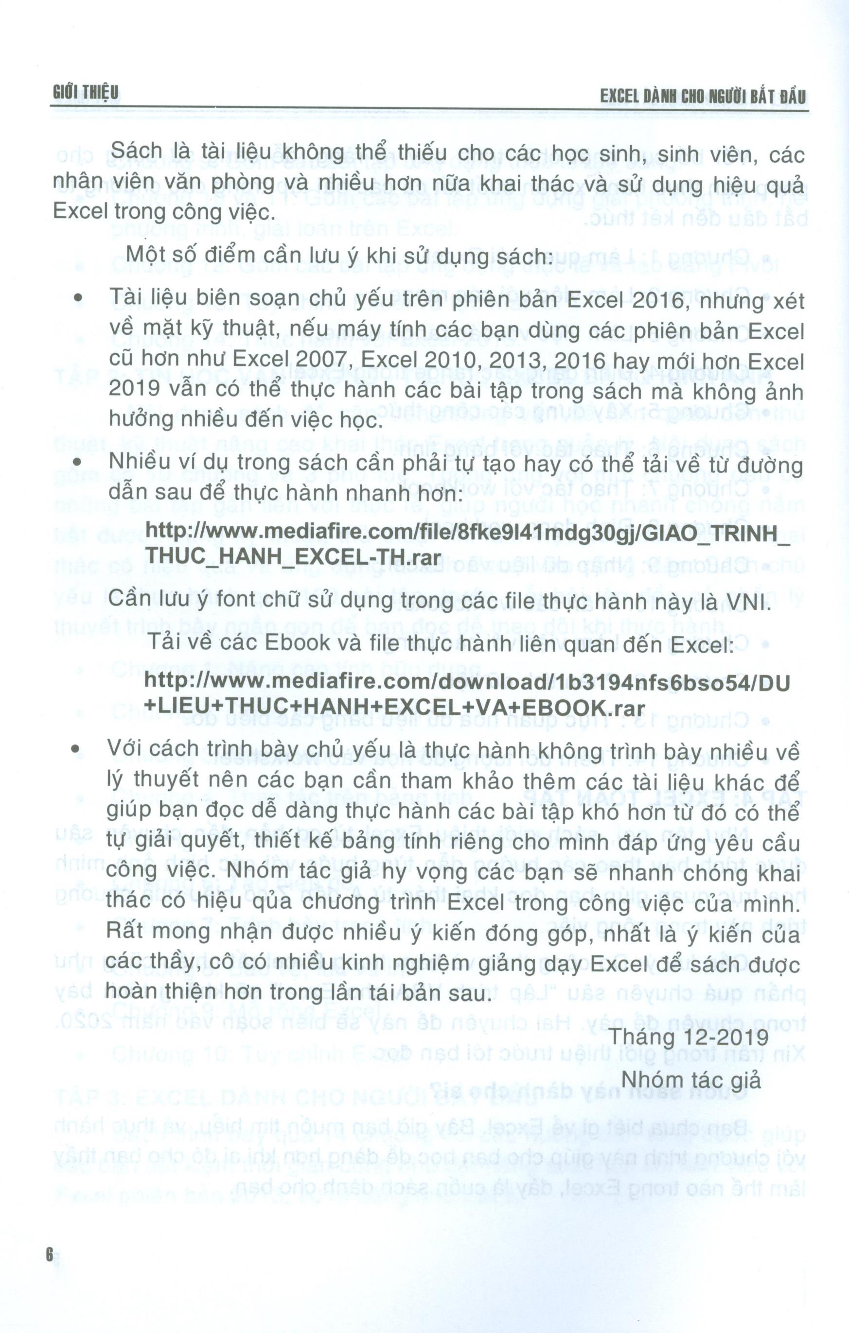 Excel Dành Cho Người Mới Bắt Đầu (Dành Cho Các Phiên Bản 2019 - 2016 - 2013)