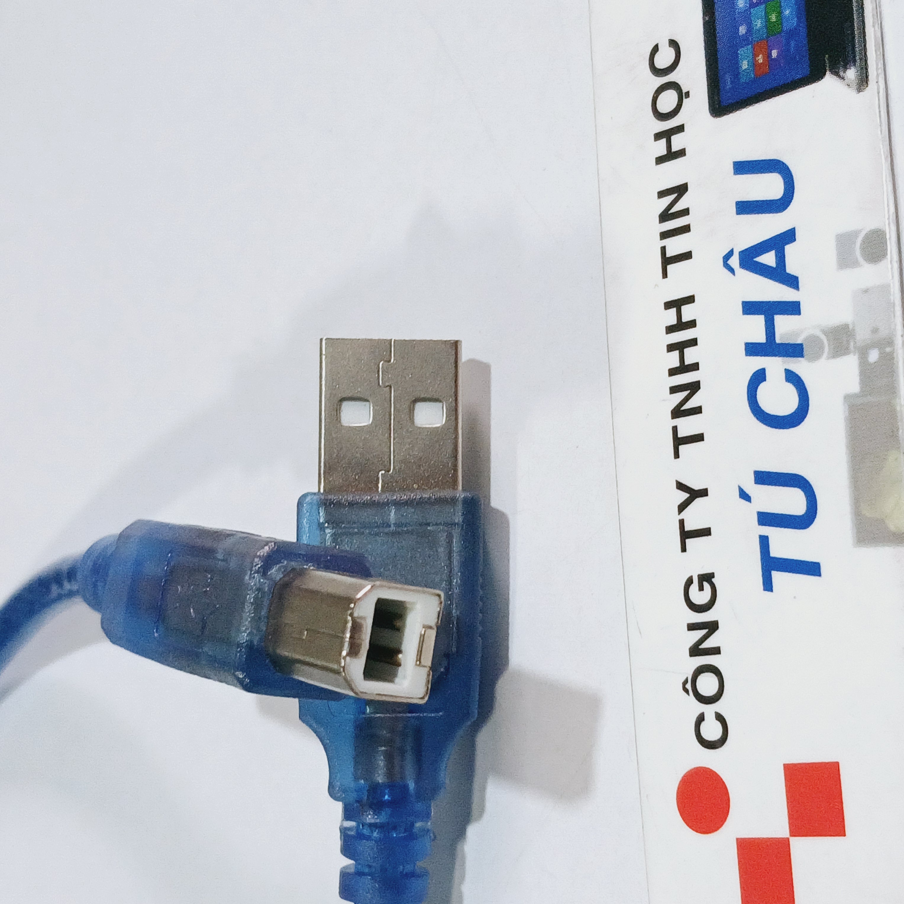 Cáp USB Link (Cáp 2 đầu USB 2.0 đực) / Cáp USB máy in 2.0 (Dài 30Cm)