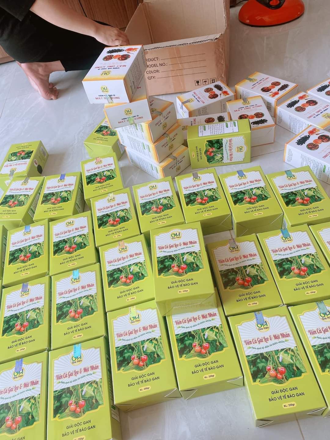 Viên Cà Gai Leo Mật Nhân 250 gam
