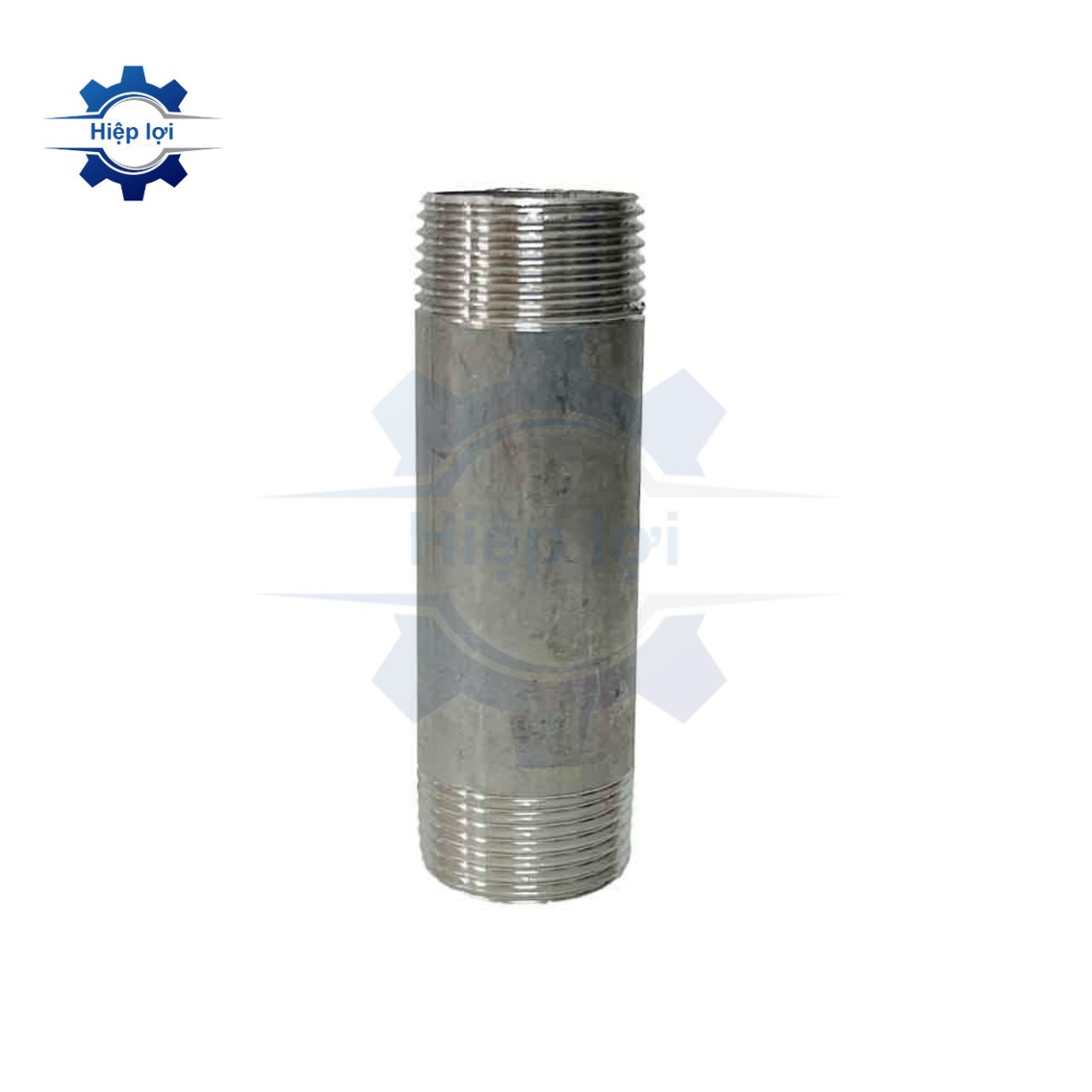 Ống ren inox - nối hai đầu ren ngoài dài - kép dài 2 đầu ren ngoài