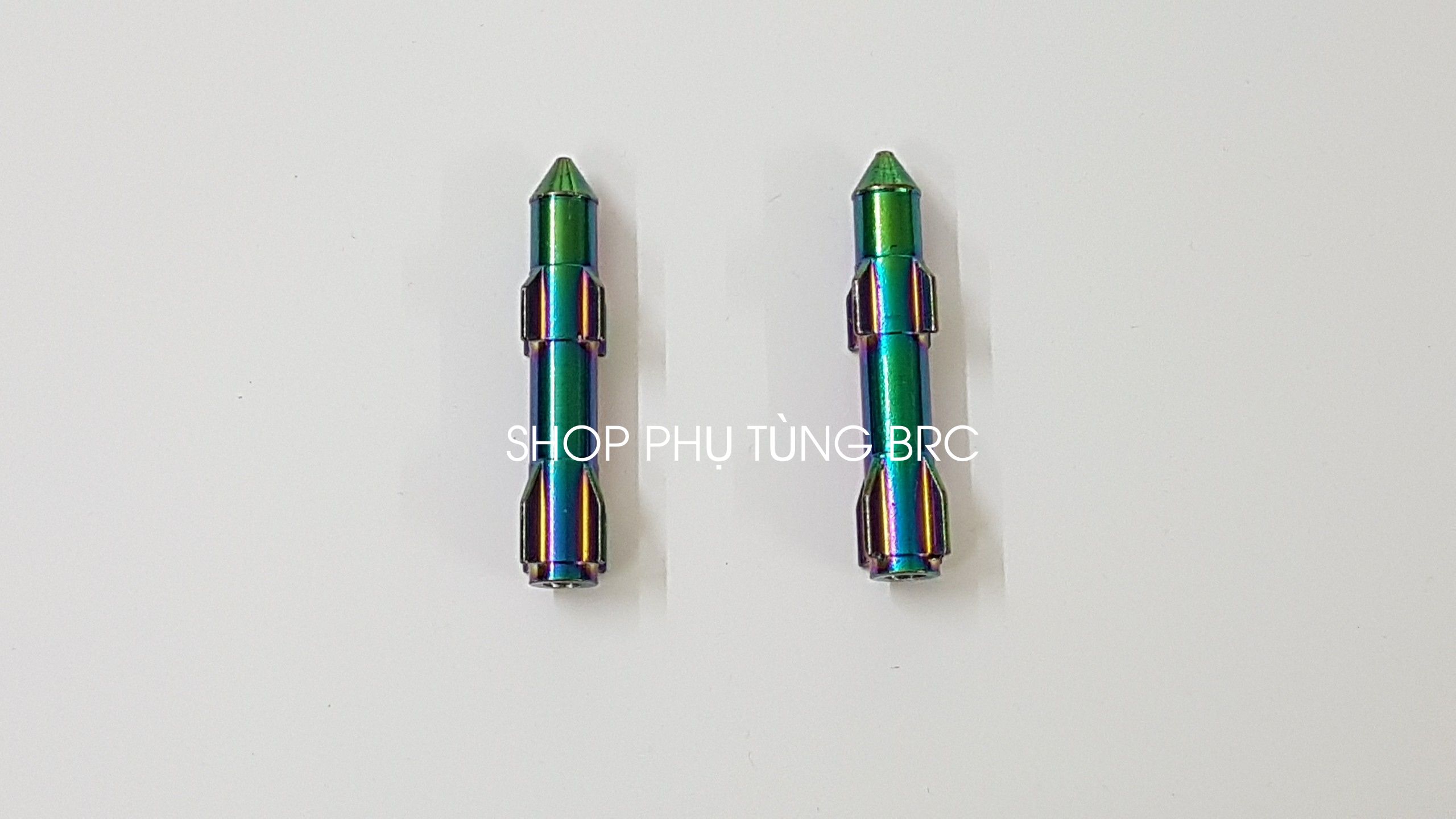 Đầu chụp đủa thắng titan kiểu hỏa tiễn.