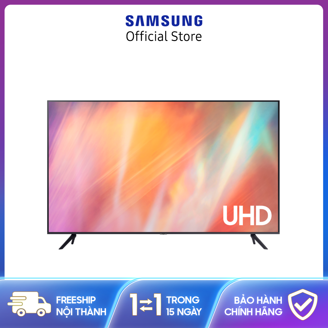 [Trả góp 0%]UA43AU7000 - Smart Tivi Samsung UHD 4K 43 inch AU7000 2021