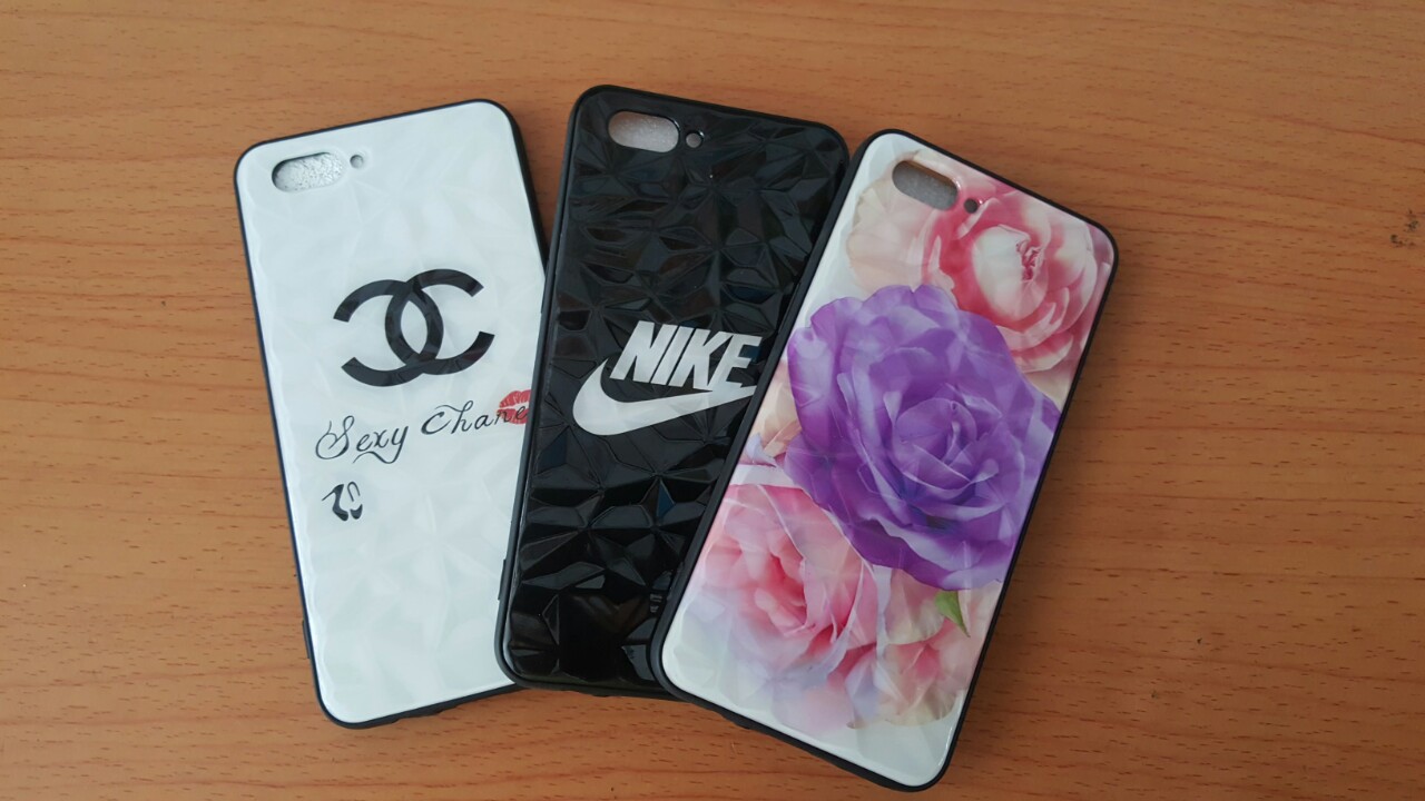 Ốp lưng Oppo A3s/A5/Realme C1 - 3D vân kim cương