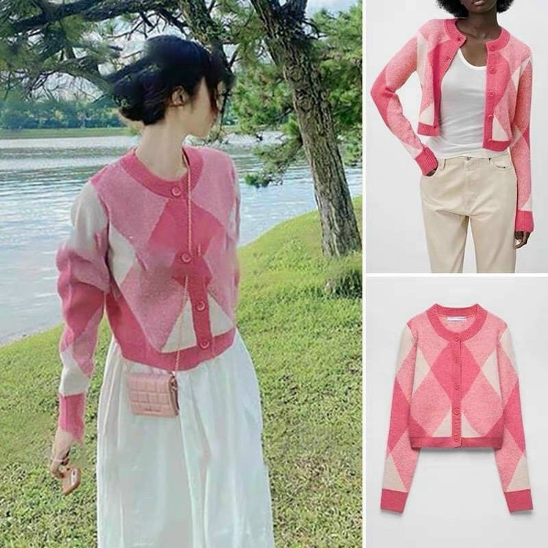 Áo khoác len lỗ có nón hàng qc cao cấp