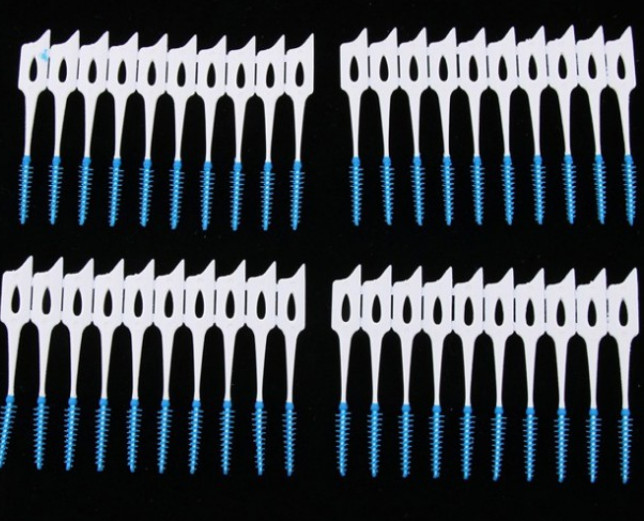 Tăm Silicon Siêu mềm Okamura (Vỉ 60 cây)