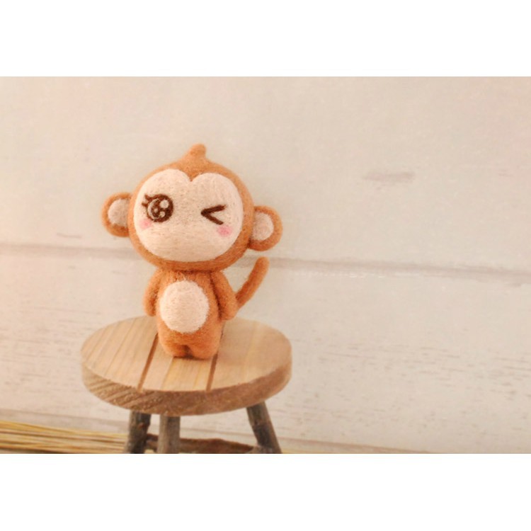 [HCM][ TỪ 50K] [Handmade - Giá Sĩ] LEN CHỌC - LEN THÔ - Needle Felting để làm thú đồ chơi.
