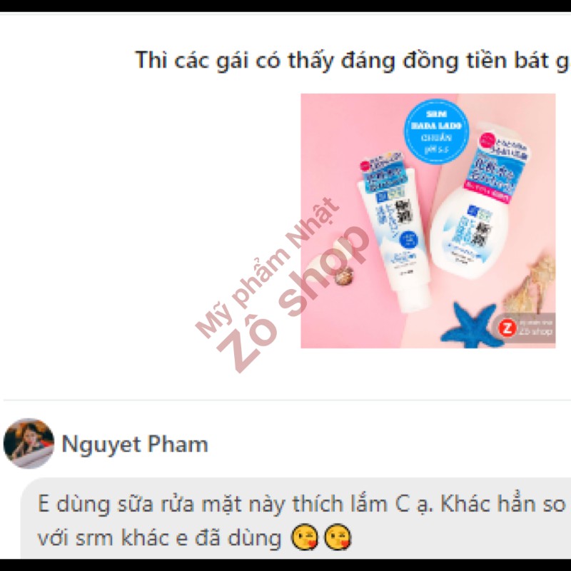 Sữa rửa mặt mềm ẩm - Hada Labo Gokujyun 100g