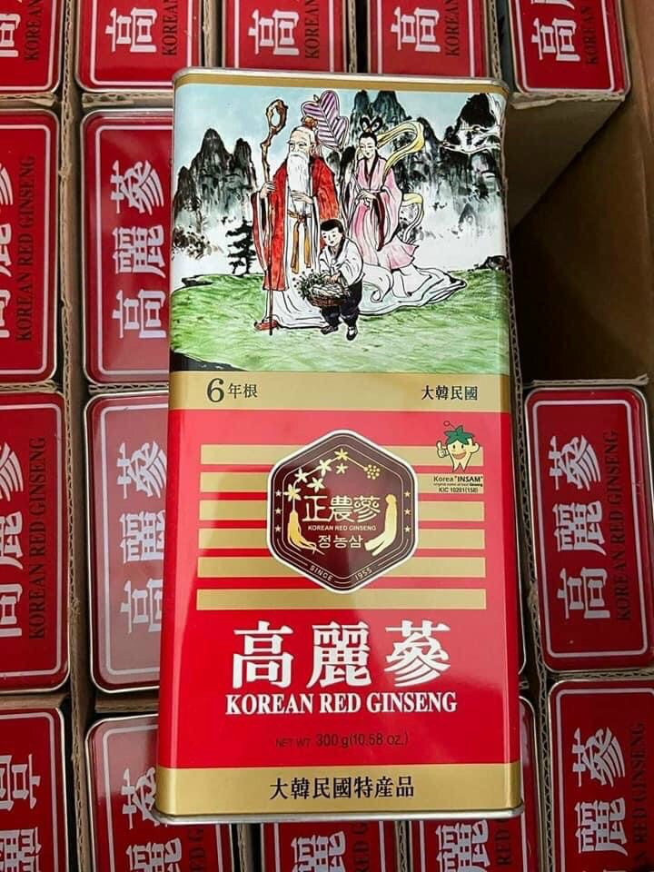 HỒNG SÂM KHÔ HỘP THIẾC 300G