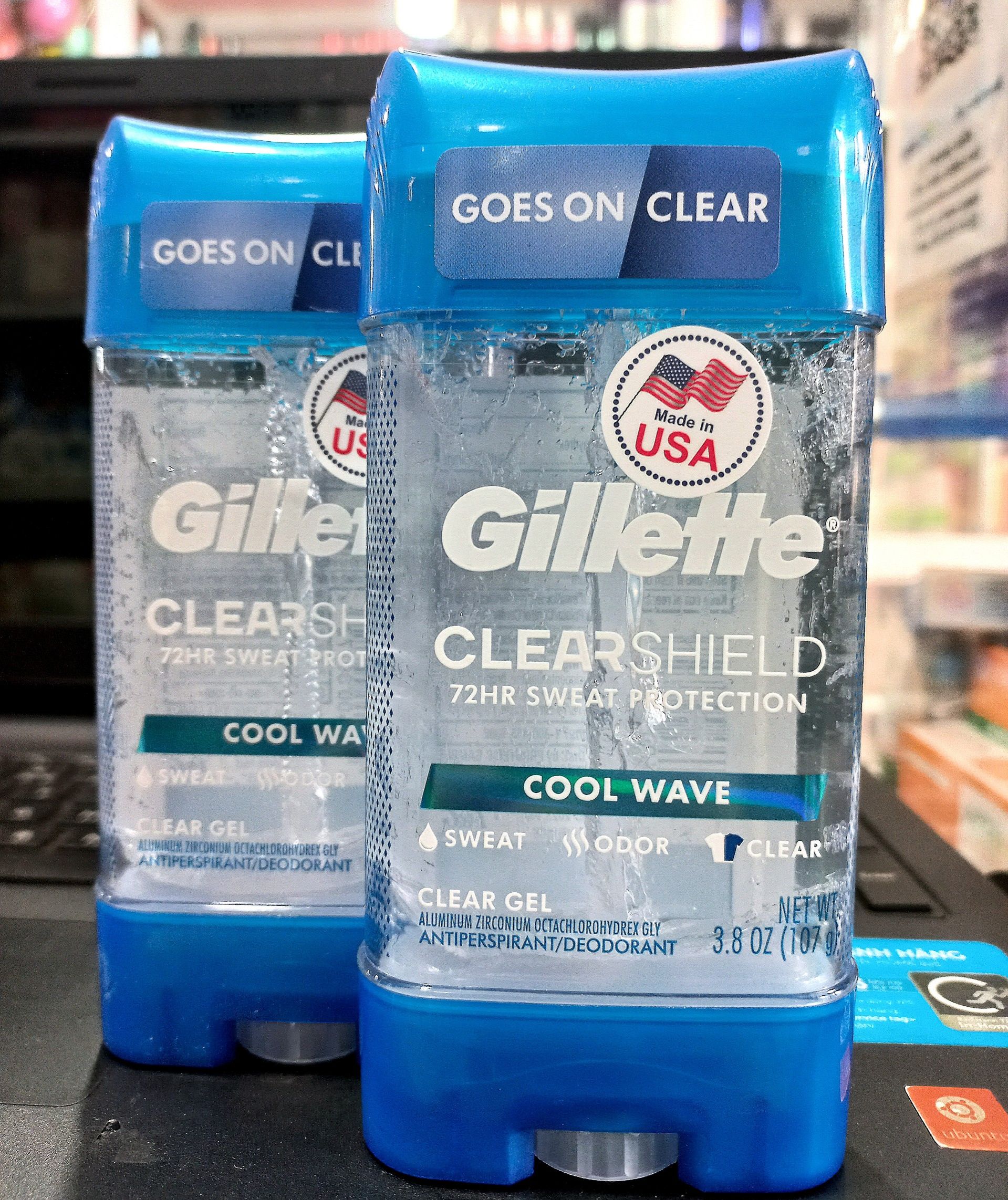 Lăn Khử Mùi Gillette Cool Wave Clear Gel