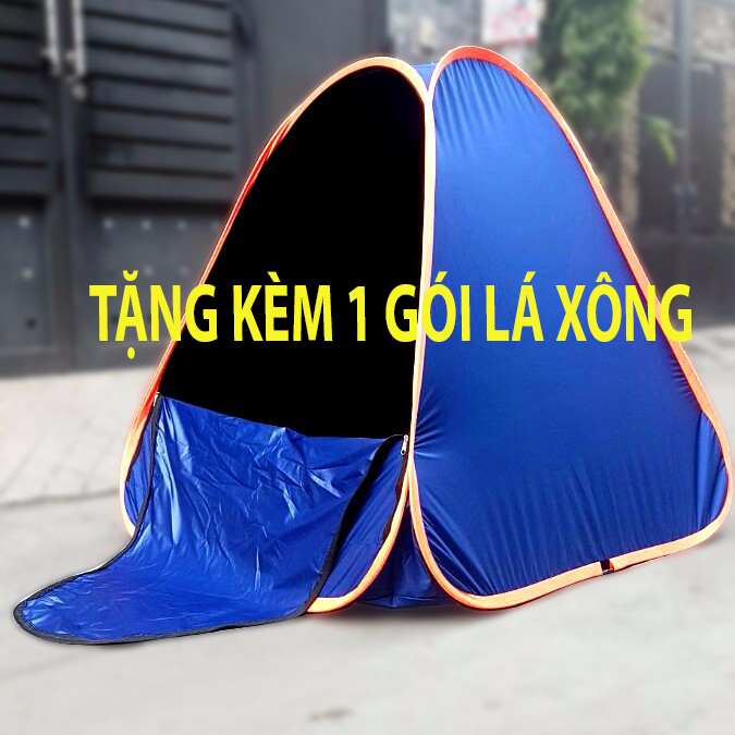 Lều xông,Lều xông hơi tự bung(Tặng 1 gói lá xông)
