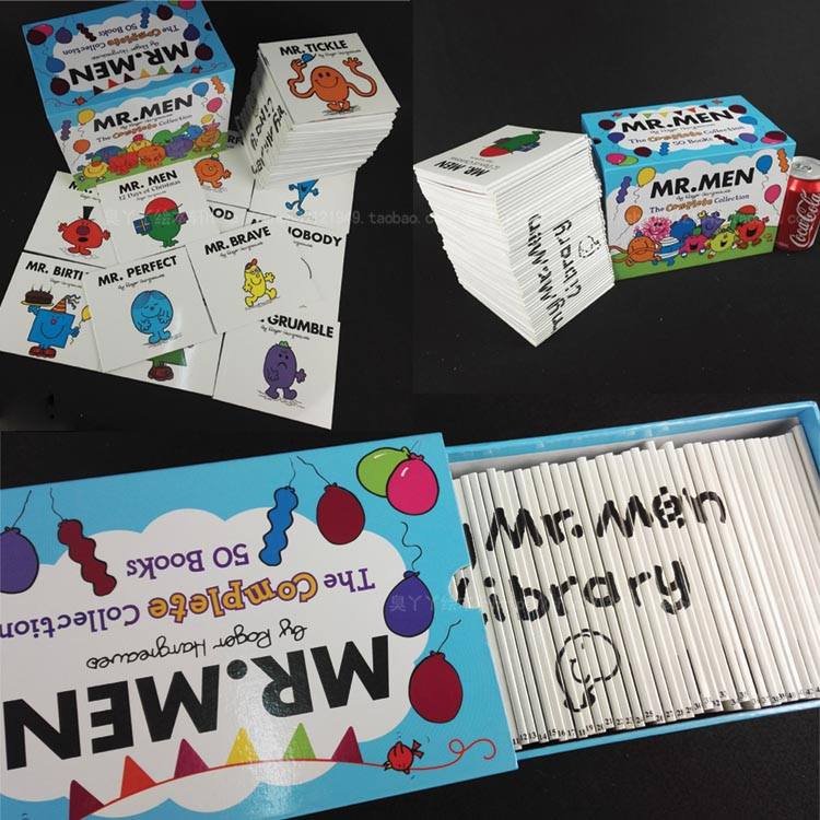 Mr. Men: The Complete Collection - 50 quyển + CD | Nhập khẩu