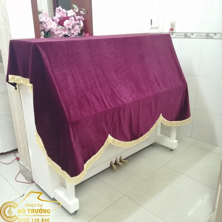 Khăn Phủ Đàn Piano cơ kích thước 2m x 150cm