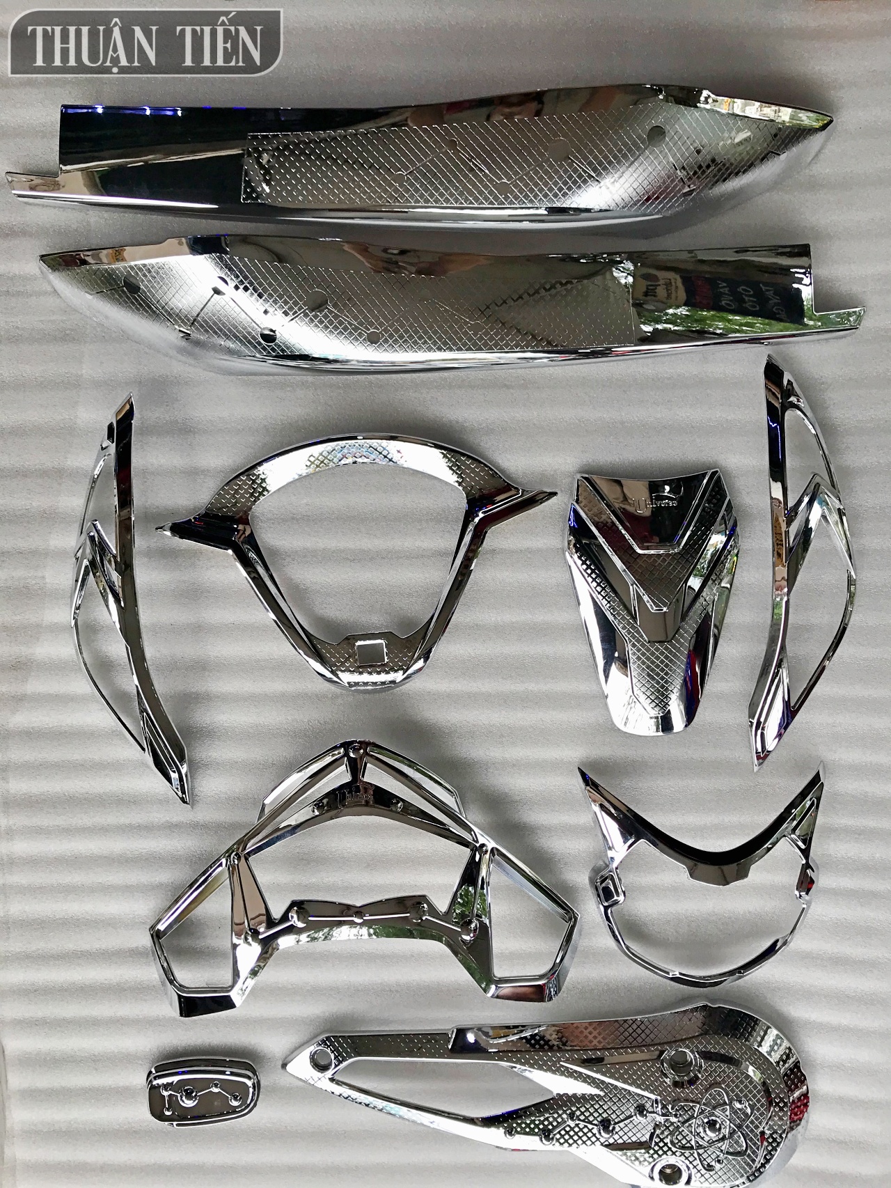 Xi Vision 2021 plastic fairing kit, 10 PCs premium car body covers, helps prevent scratches and shine.