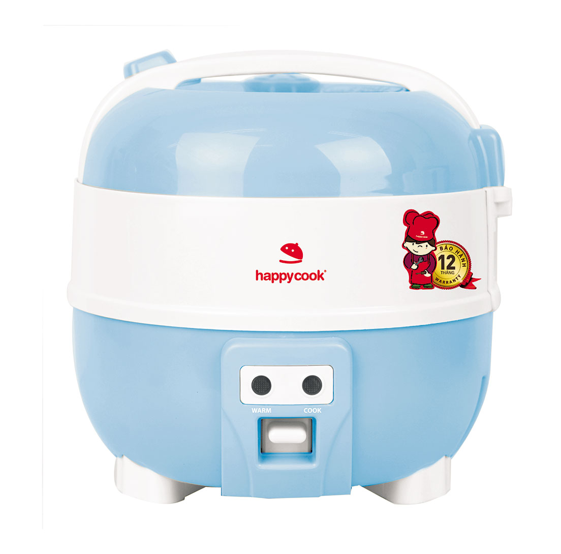[HCM]Nồi Cơm Cơ Điện Nắp Gài Happycook 1lít HC-100