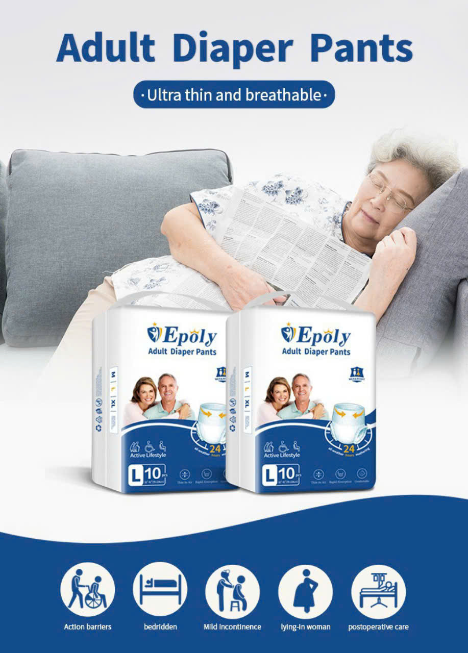 Bỉm tả dán/tả quần người lớn đủ size