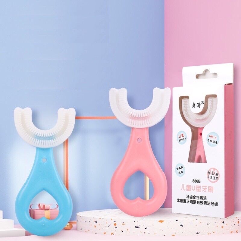 Bàn Chải Đánh Răng  Bằng Silicon Siêu Mềm Cho Bé.