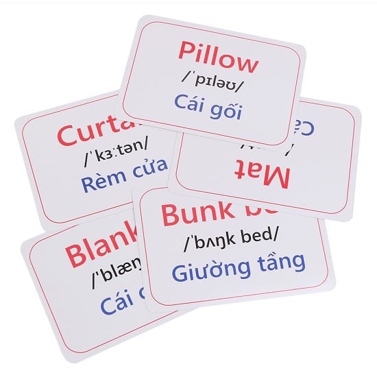Tân Việt - Sách - Flash Card Thông Minh - Phòng Ngủ