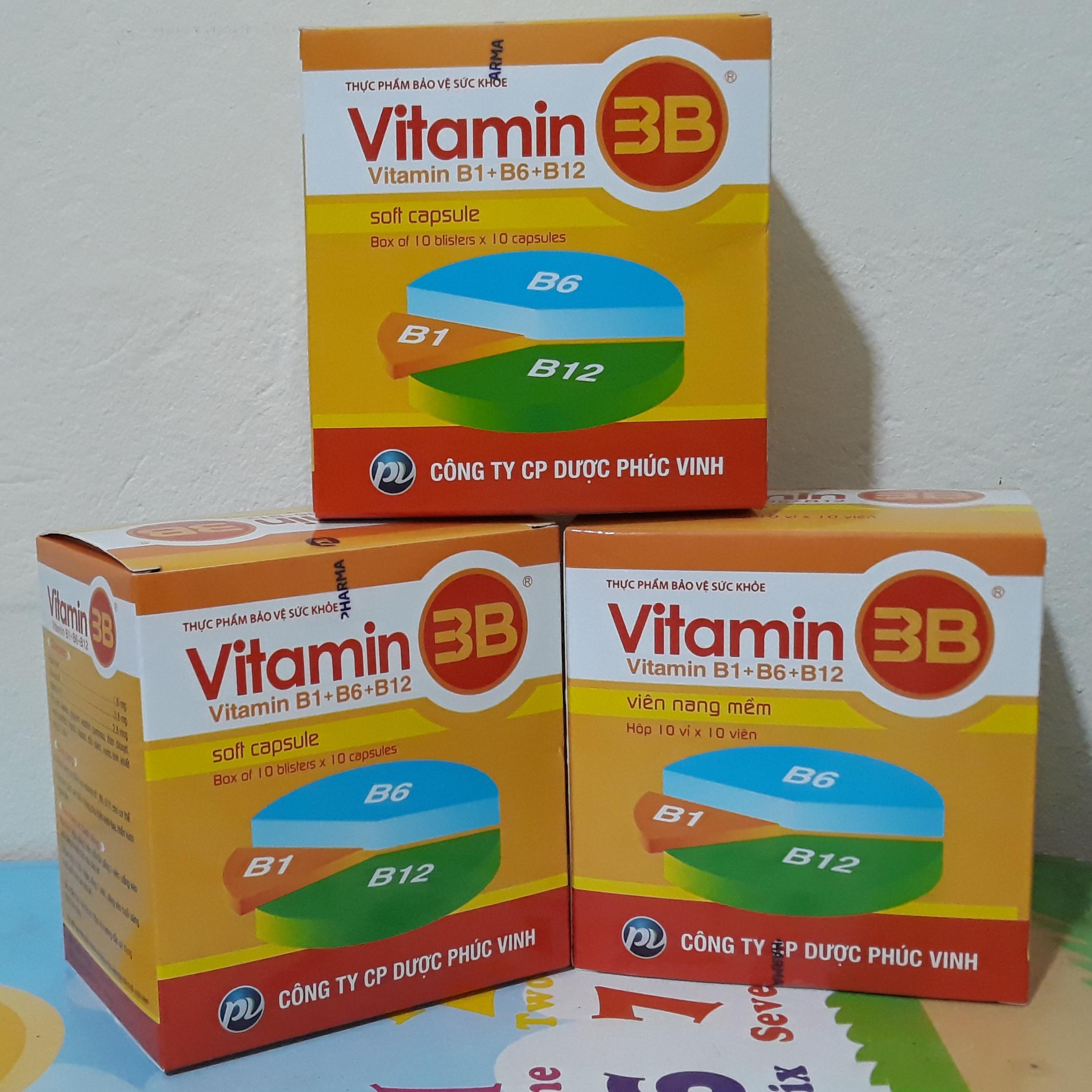 VITAMIN 3B PHÚC VINH (100VIÊN NANG MỀM)
