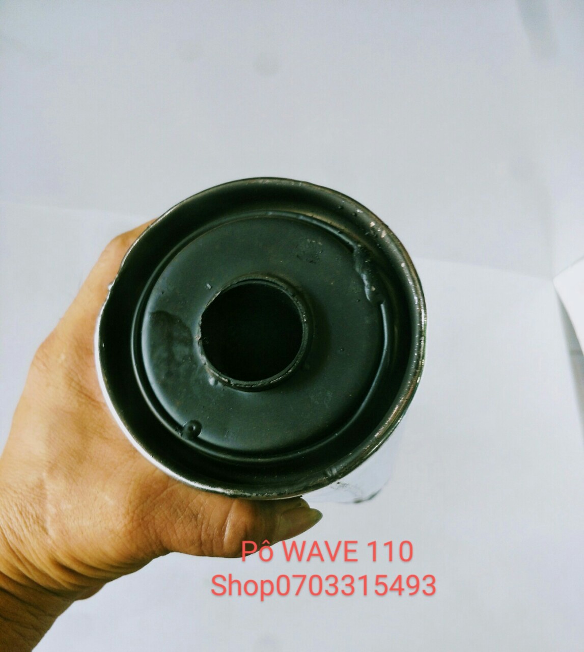 [HCM]Pô hơi WAVE 110 móc nỉ nổ ấm cổ inox