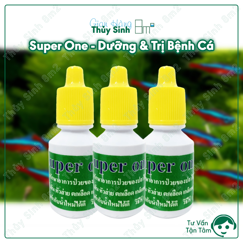 Super One Dưỡng Cá, Xử Lí Trùn Chỉ | 8m2