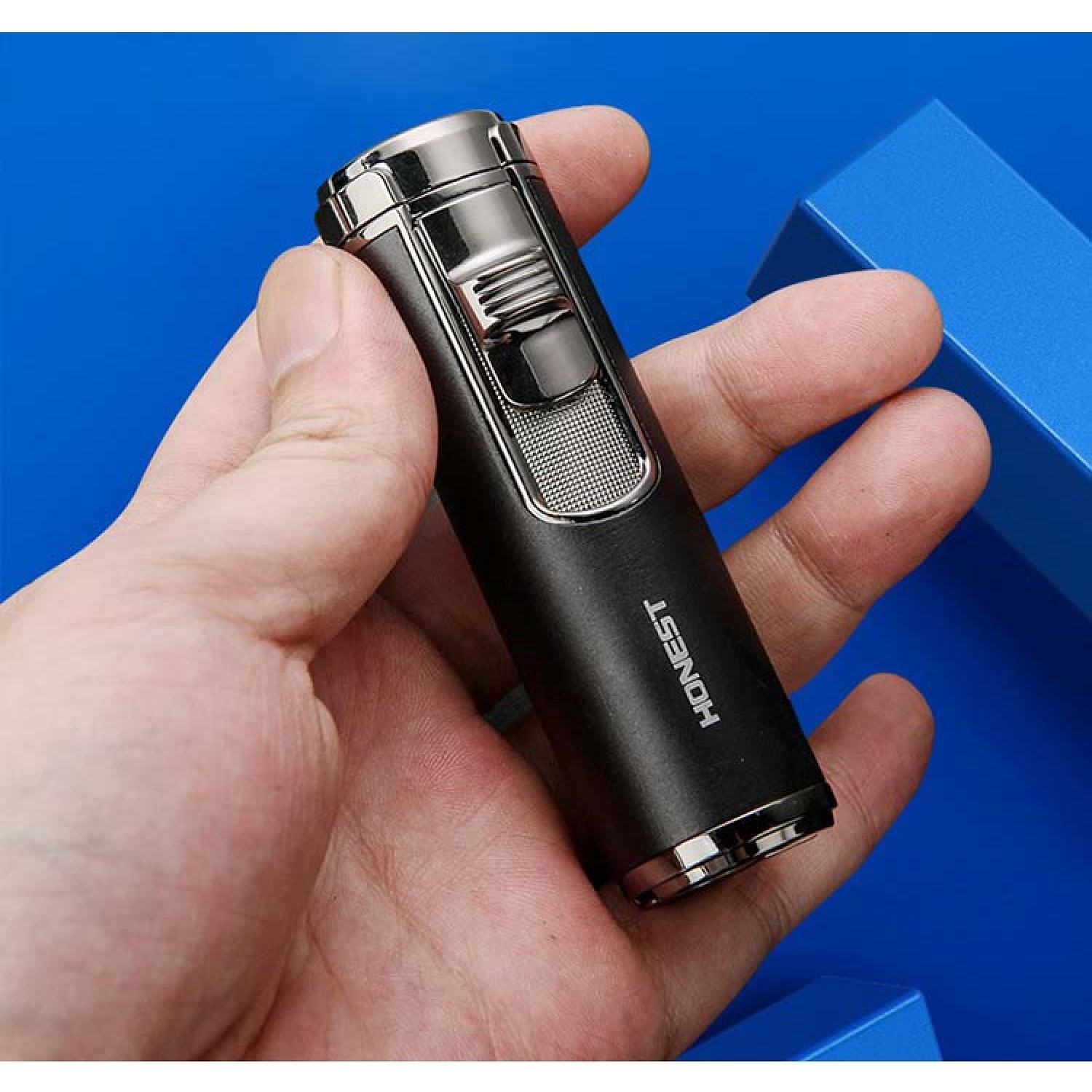 Bật lửa g.a HONEST Q01 4 tia fullbox dã ngoại