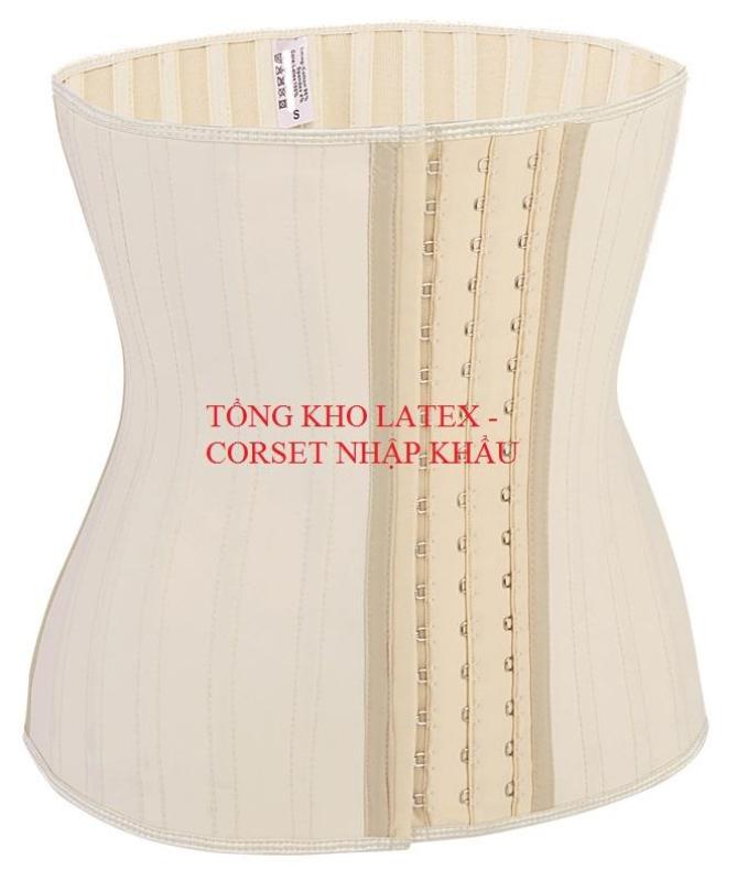 Gen Latex, Đai Nịt Bụng Giảm Eo 25 Xương Thép, Cao su nguyên tấm. Có bảo hành. Hỗ trợ hạ size.