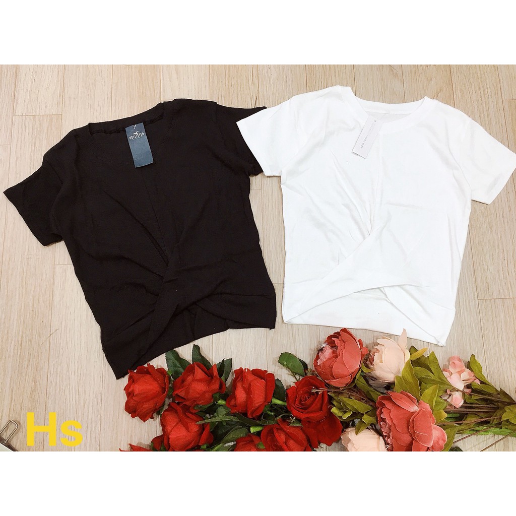 Áo Croptop Xoắn Eo Gợi Cảm