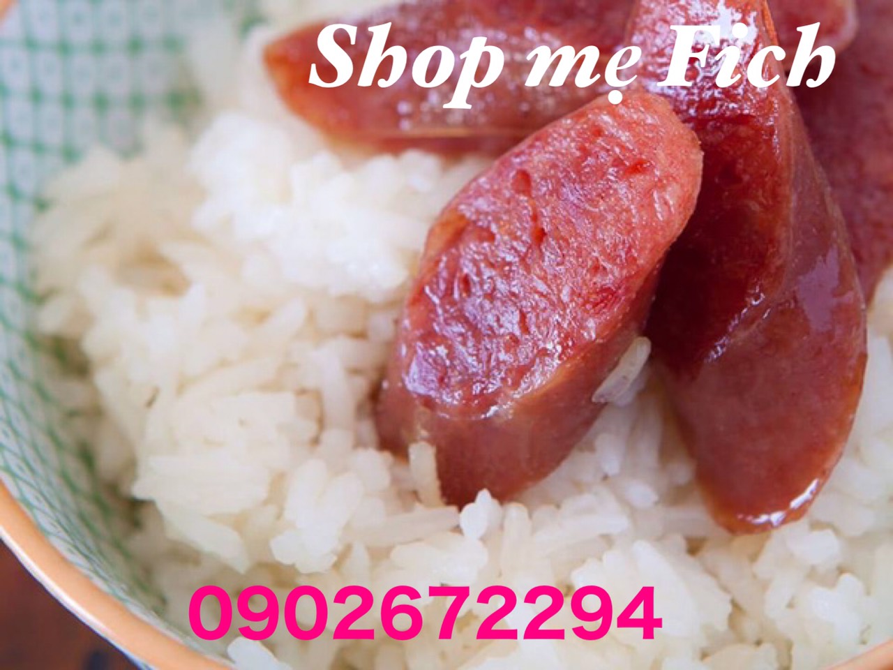 [HCM]500g Lạp xưởng tươi Cai Lây